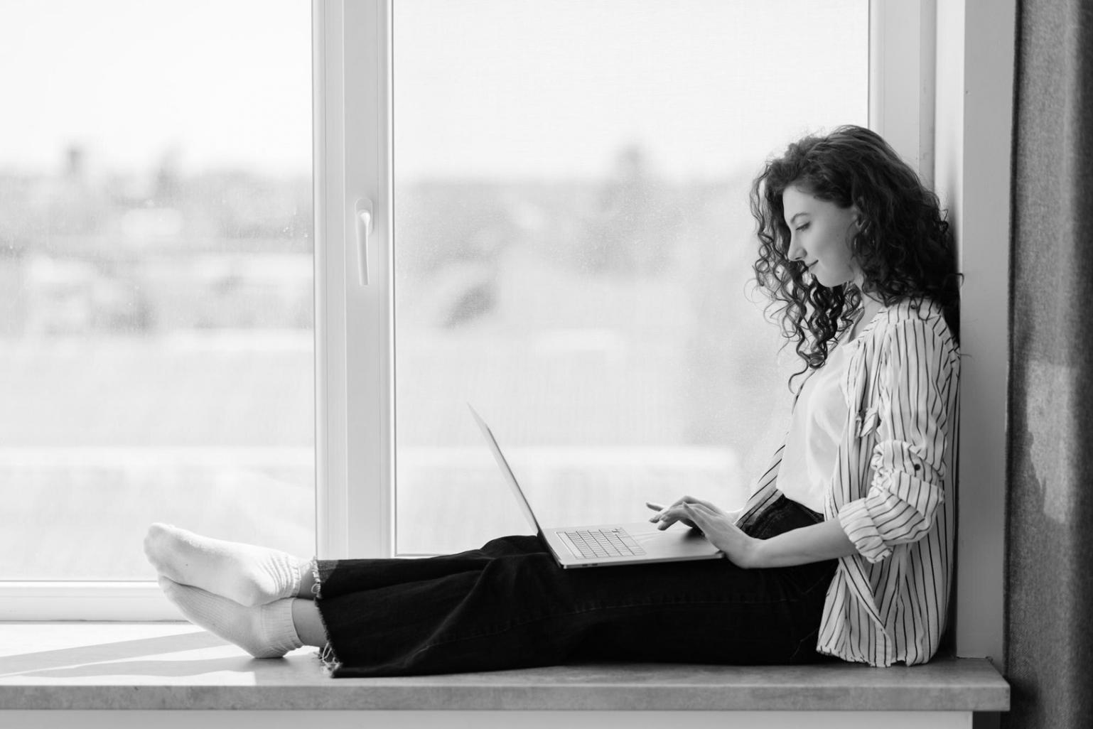 Financial analysts working with data visualization tools and charts